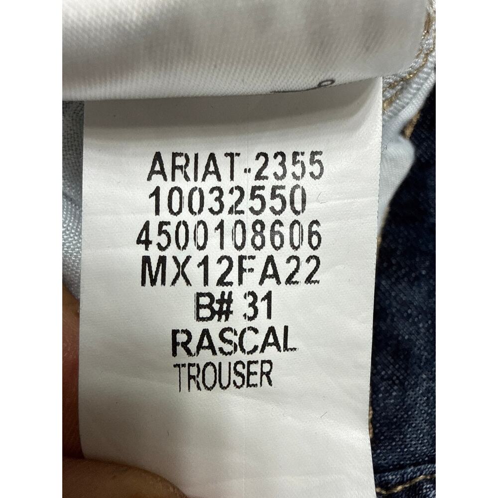 ARIAT Women's Ariat Rascal Slim Trouser Ella Wide Leg Jean Size 28 *EUC - Picture 13 of 14